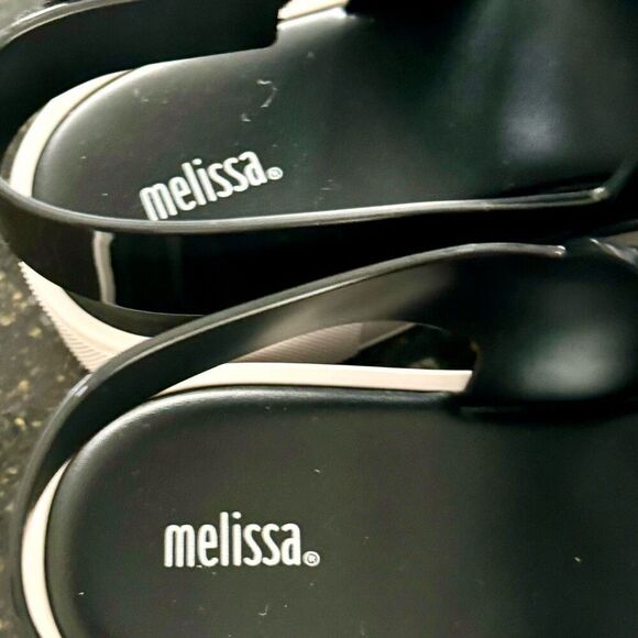 Melissa Soho Sandal | Black Patent - Picture 8 of 10